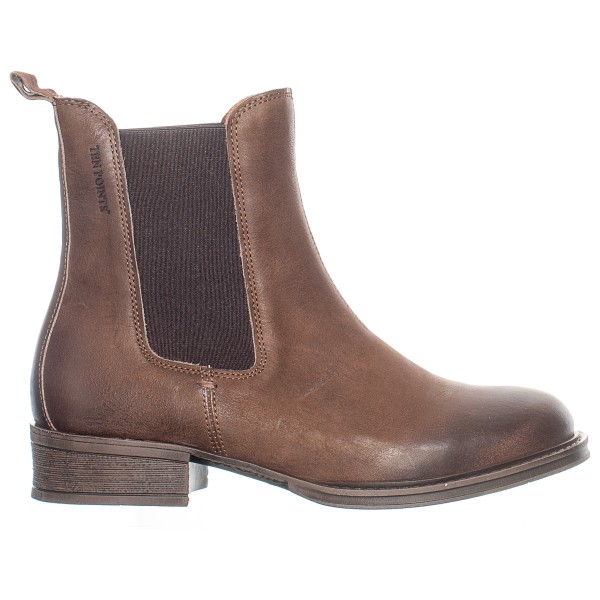 Ten Points - Women's Pandora Nubuck Chelsea Boots - Freizeitstiefel Gr 36 braun von Ten Points