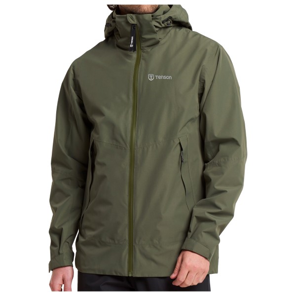 Tenson - Winga Rain Jacket - Regenjacke Gr 3XL oliv von Tenson