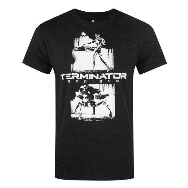 Genisys Graffiti Tshirt Herren Schwarz S von Terminator