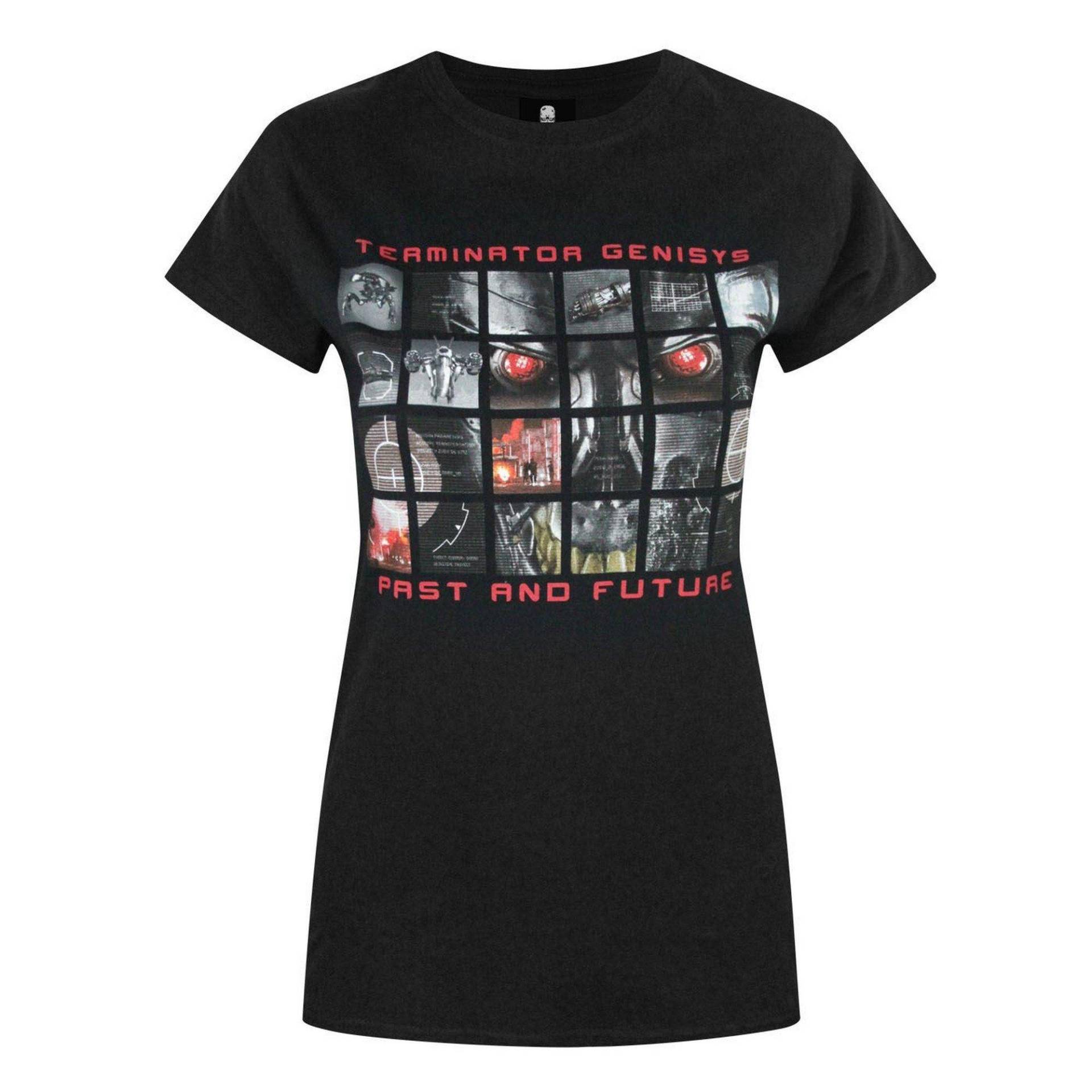 Genisys Past And Future Tshirt Damen Schwarz M von Terminator