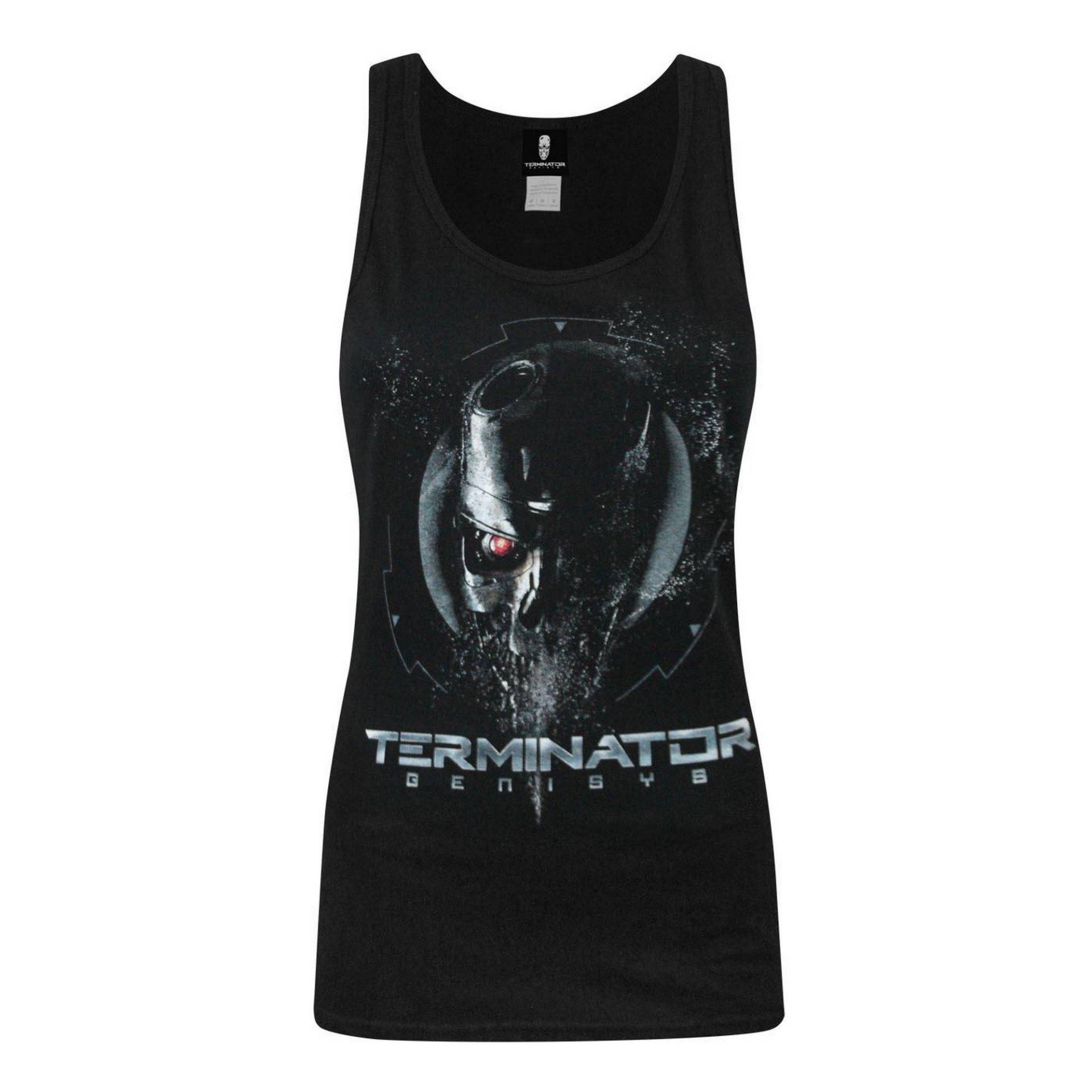 Tanktop Genisys Endoskeleton Damen Schwarz M von Terminator