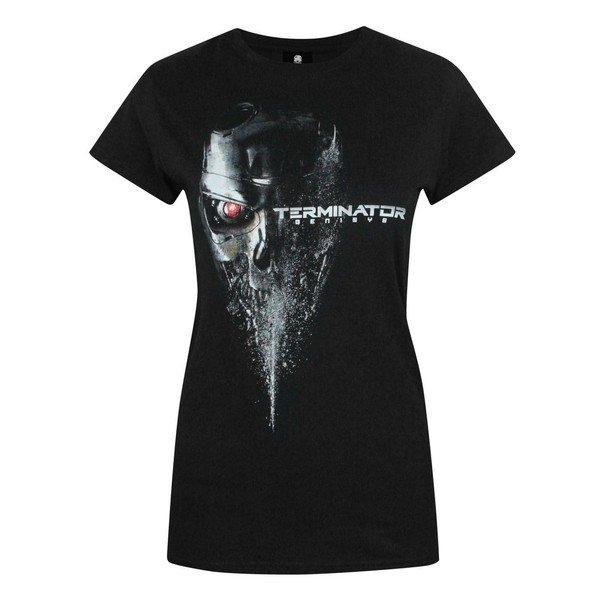 Genisys Logo Tshirt Damen Schwarz XL von Terminator