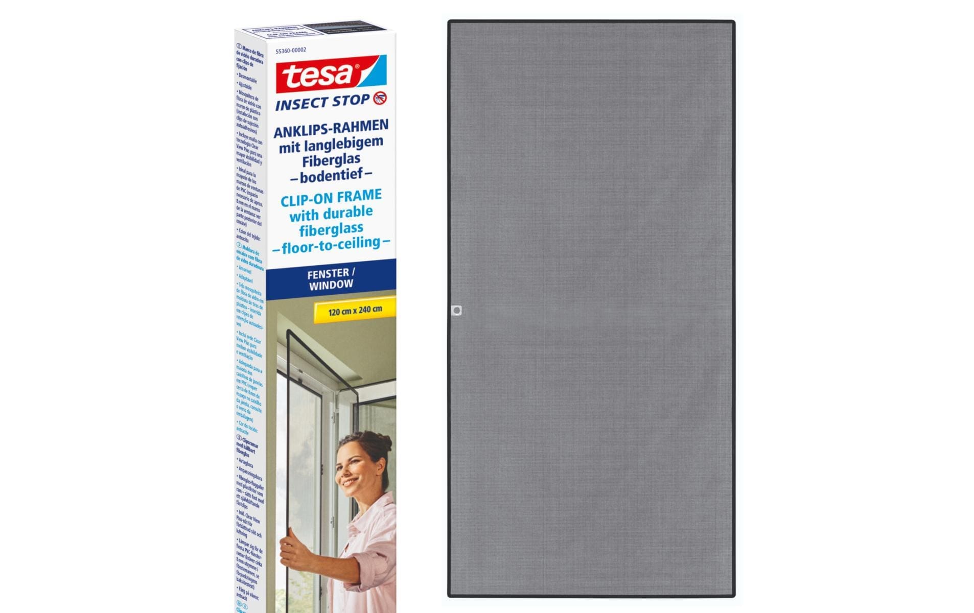 tesa Fliegengitter-Gewebe »Insect Stop Clip on 1.2 x 2.4 m« tesa Fliegengitter-Gewebe »Insect Stop Clip on 1.2 x 2.4 m« von Tesa