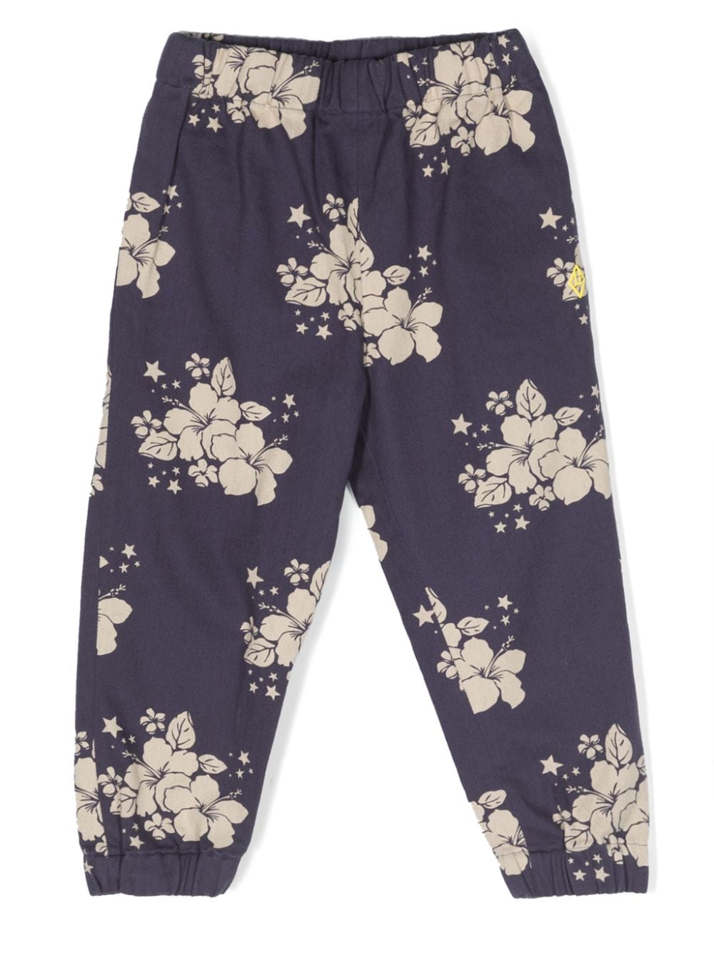 The Animals Observatory Elephant floral-print trousers - Blue von The Animals Observatory