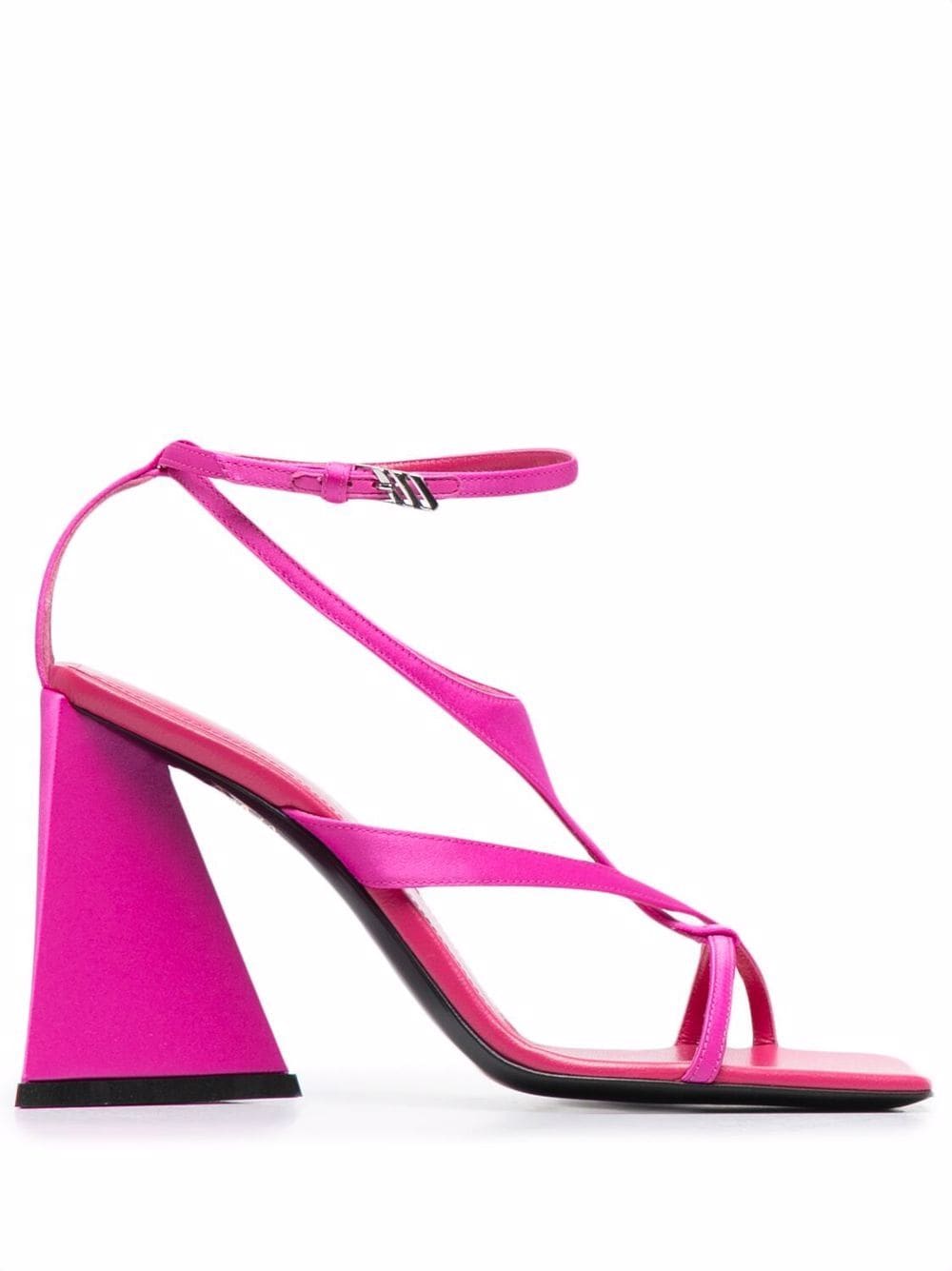 The Attico 100mm strappy sandals - Pink von The Attico