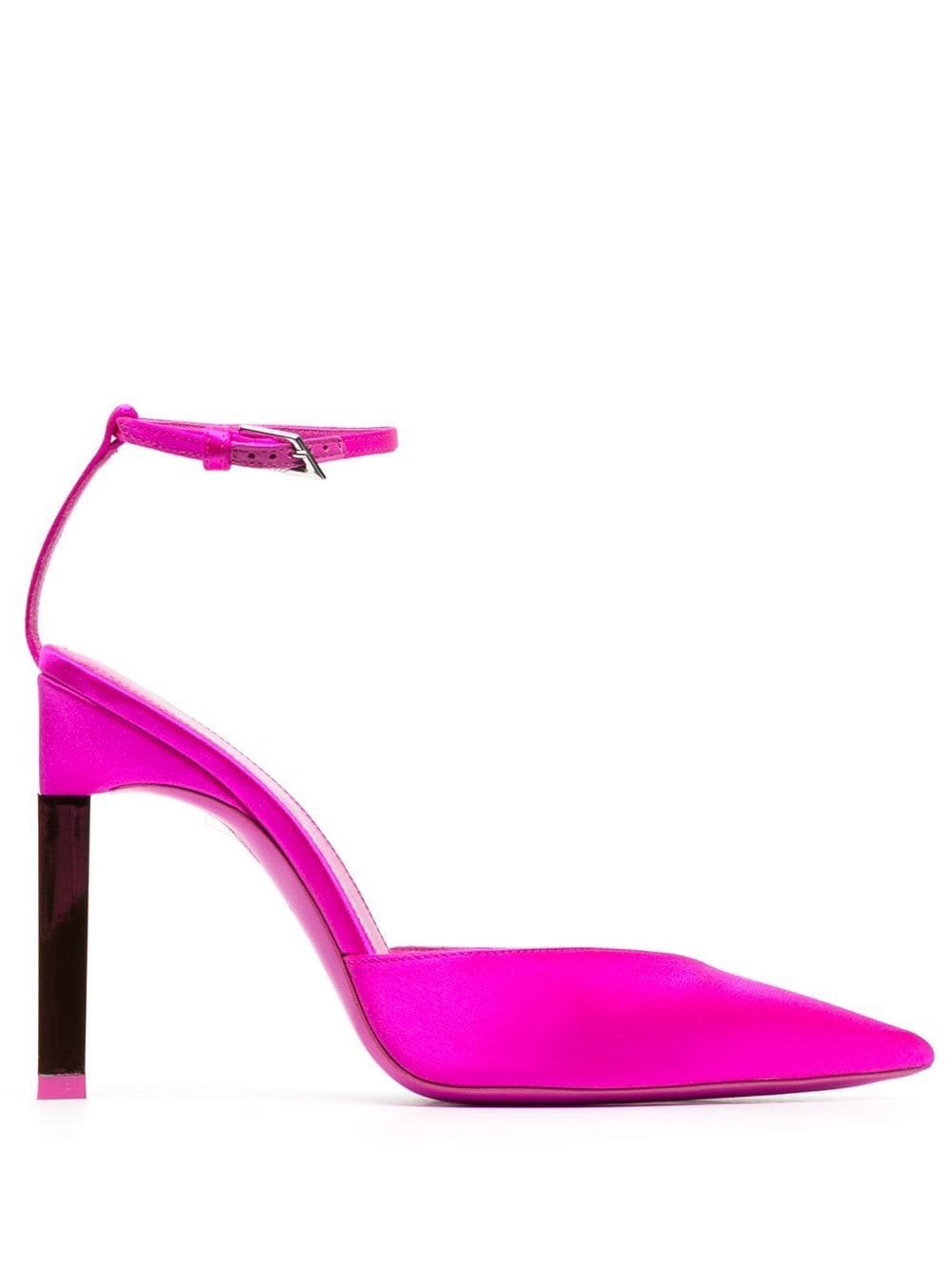 The Attico 110mm Perine satin pumps - Pink von The Attico