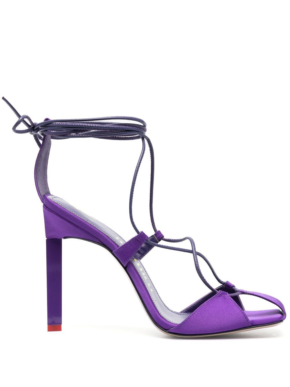 The Attico Adele 105mm sandals - Purple von The Attico