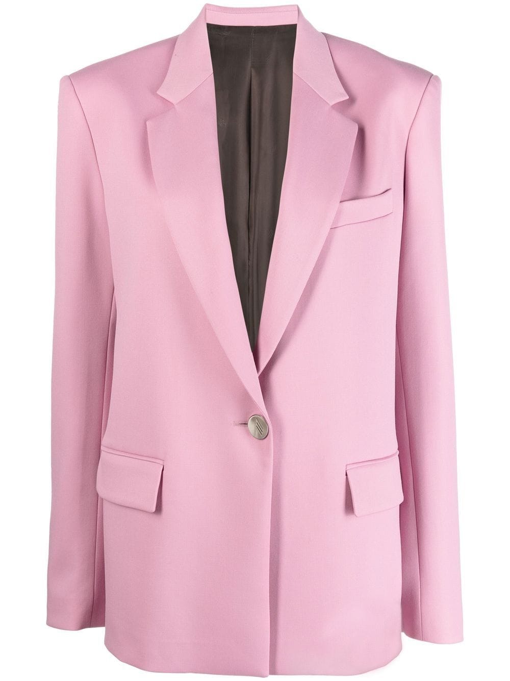 The Attico Bianca single-breasted blazer - Pink von The Attico