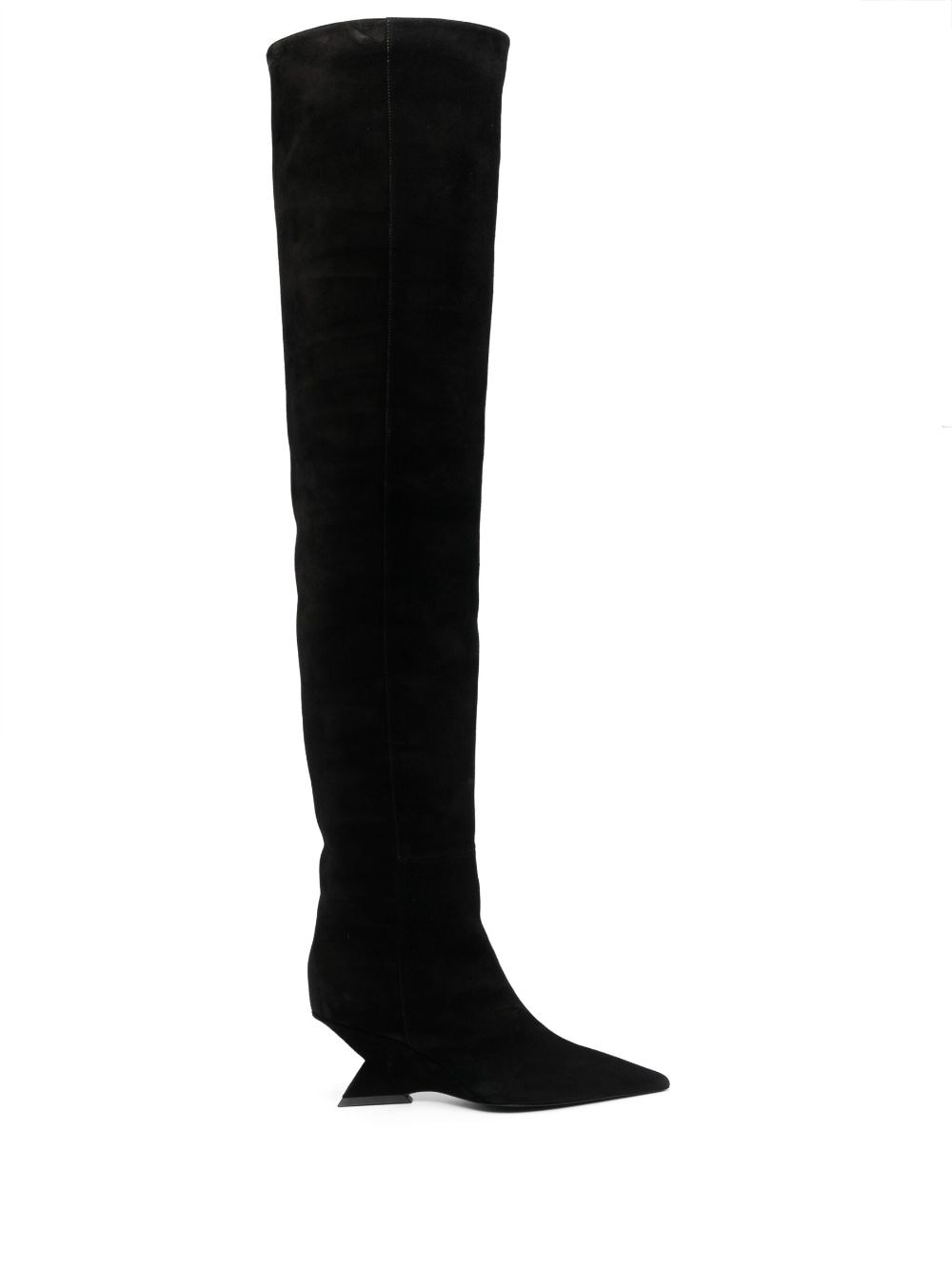 The Attico Cheope thigh-high boots - Black von The Attico
