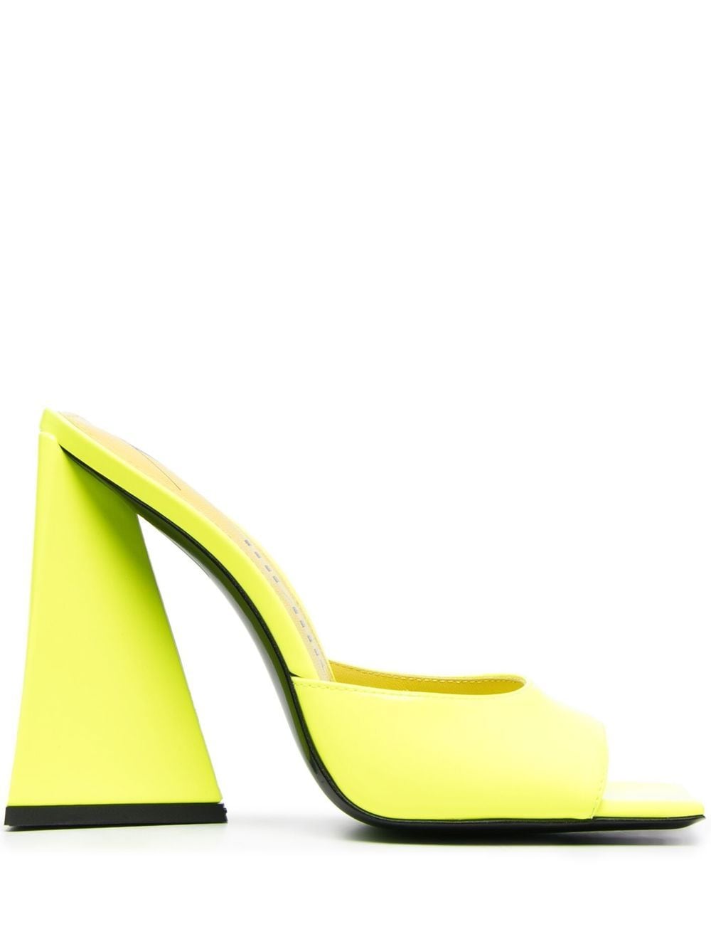 The Attico Devon 115mm slip-on mules - Yellow von The Attico