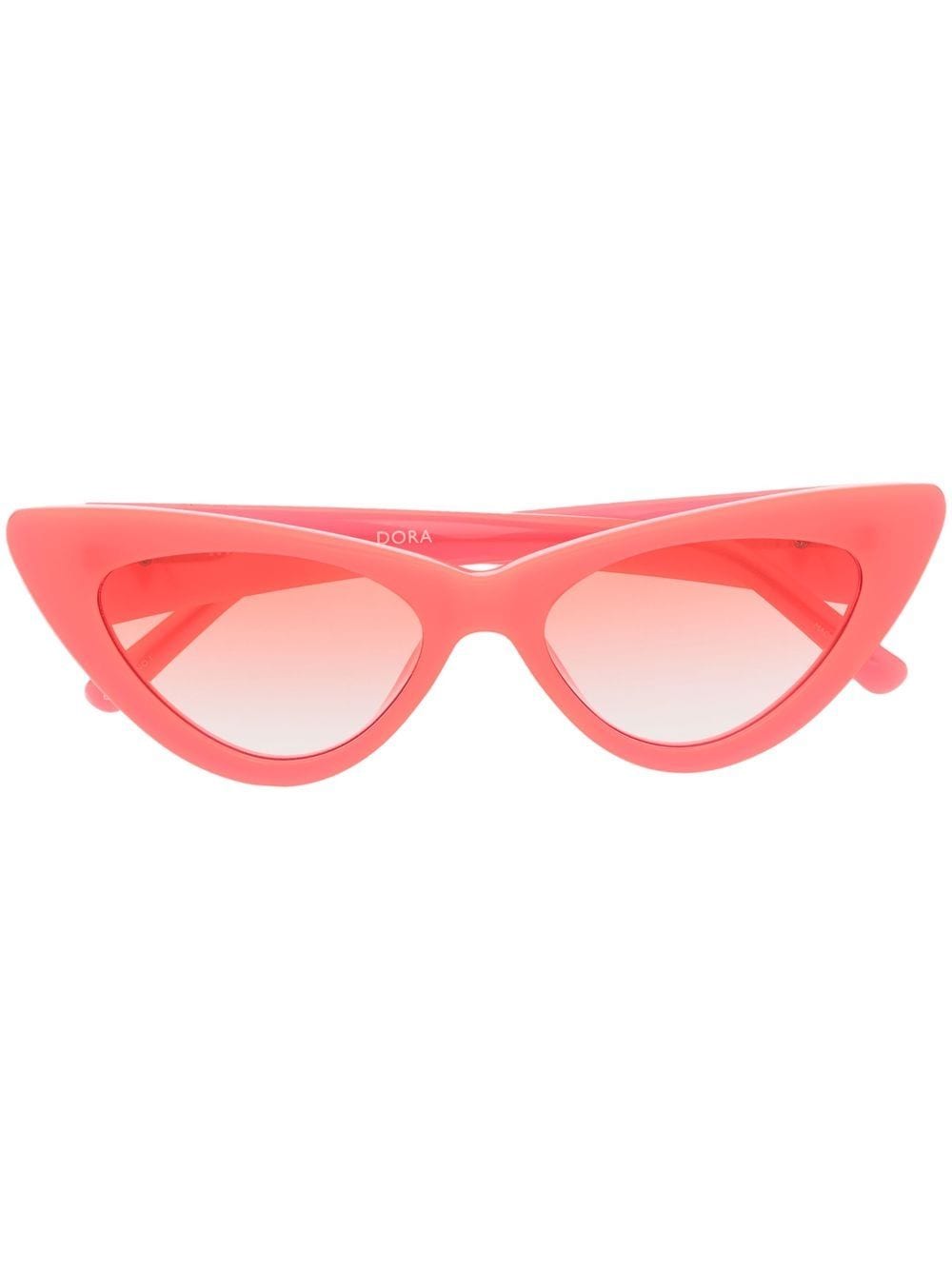 Linda Farrow x The Attico Dora cat-eye sunglasses - Pink von Linda Farrow