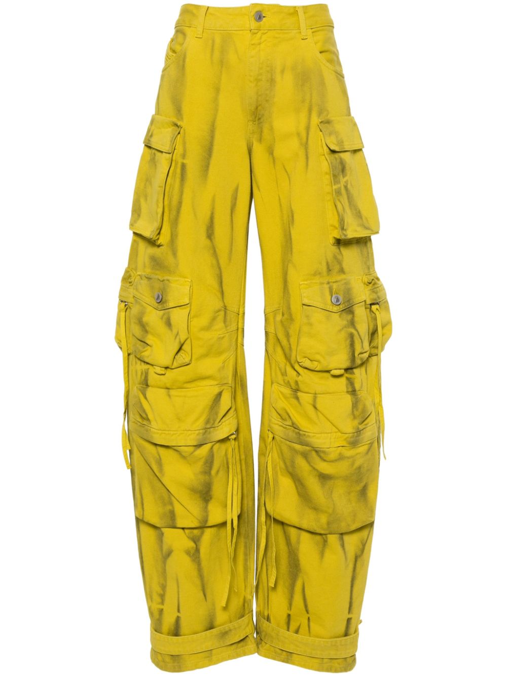 The Attico Fern cargo pants - Yellow von The Attico