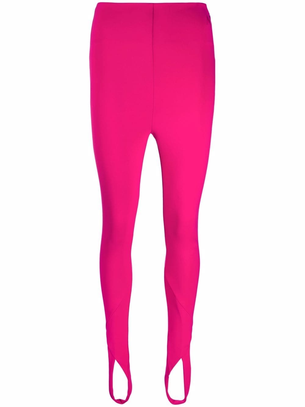 The Attico Jamie cut-out stirrup leggings - Pink von The Attico