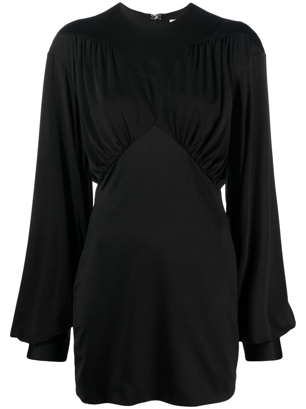 The Attico Judy split-sleeve minidress - Black von The Attico