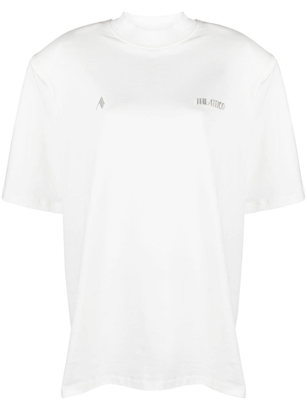 The Attico Kilie logo-appliqué T-shirt - White von The Attico