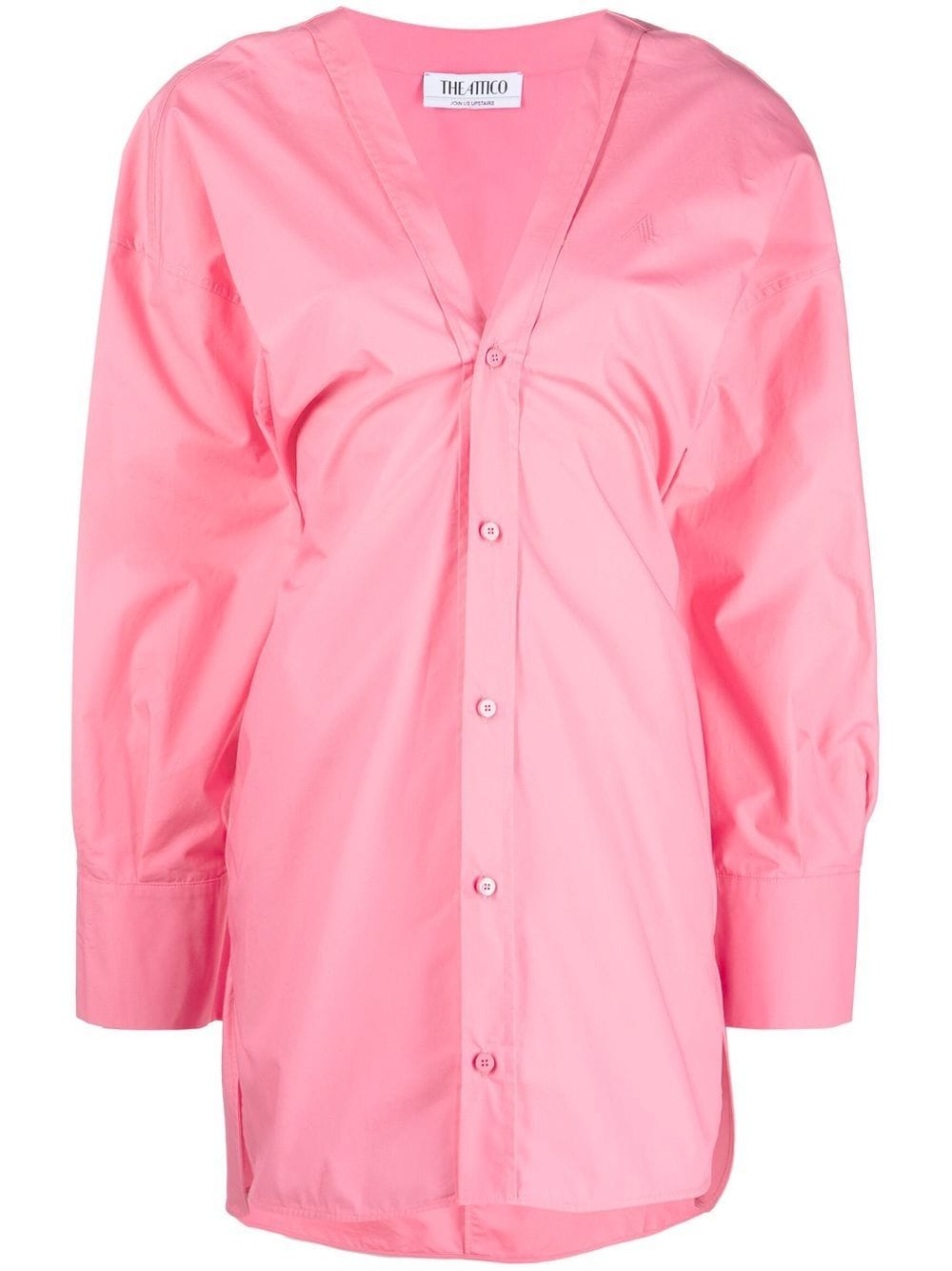 The Attico Lala V-neck mini dress - Pink von The Attico