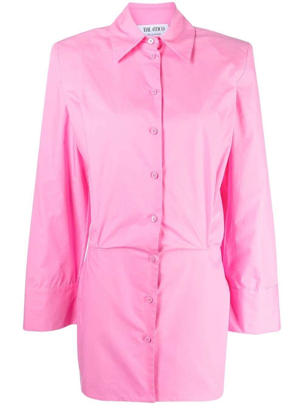 The Attico Margot mini shirtdress - Pink von The Attico