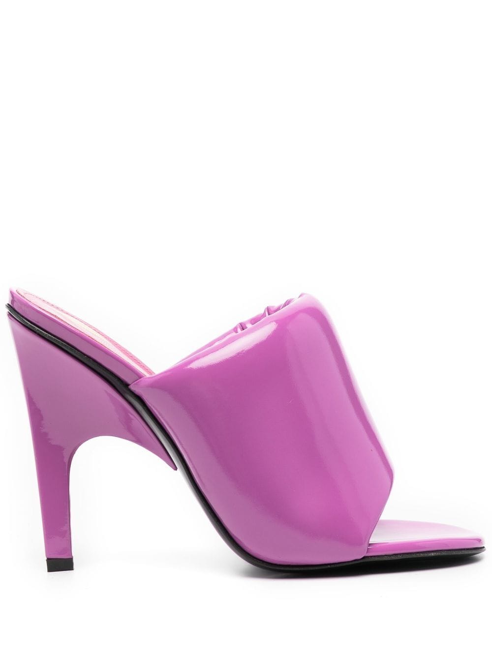 The Attico Rem 120mm padded sandals - Pink von The Attico