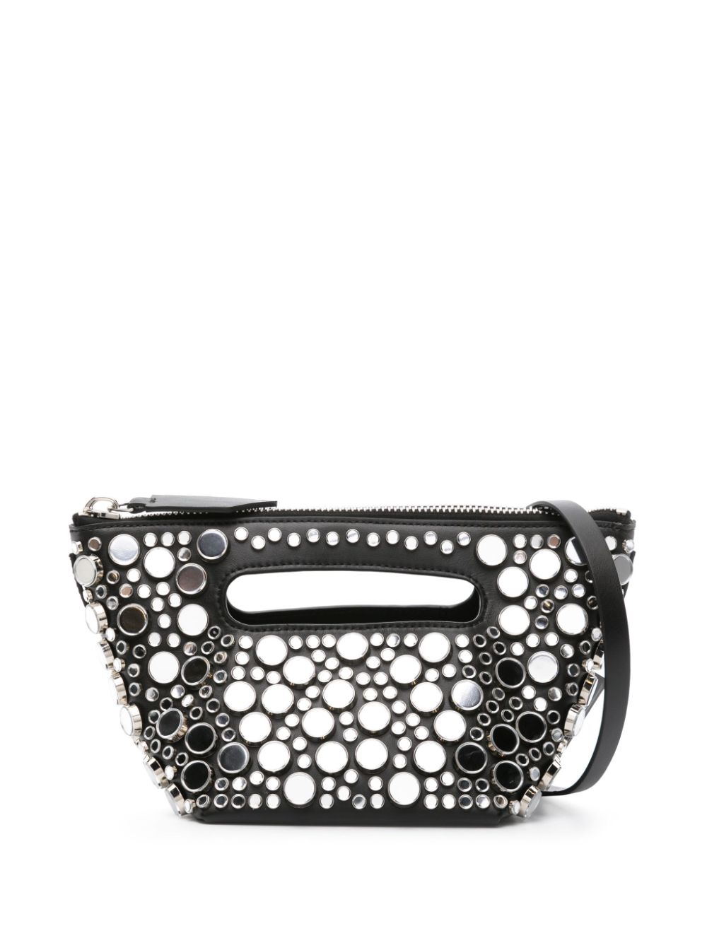 The Attico bead-embellished tote bag - Black von The Attico