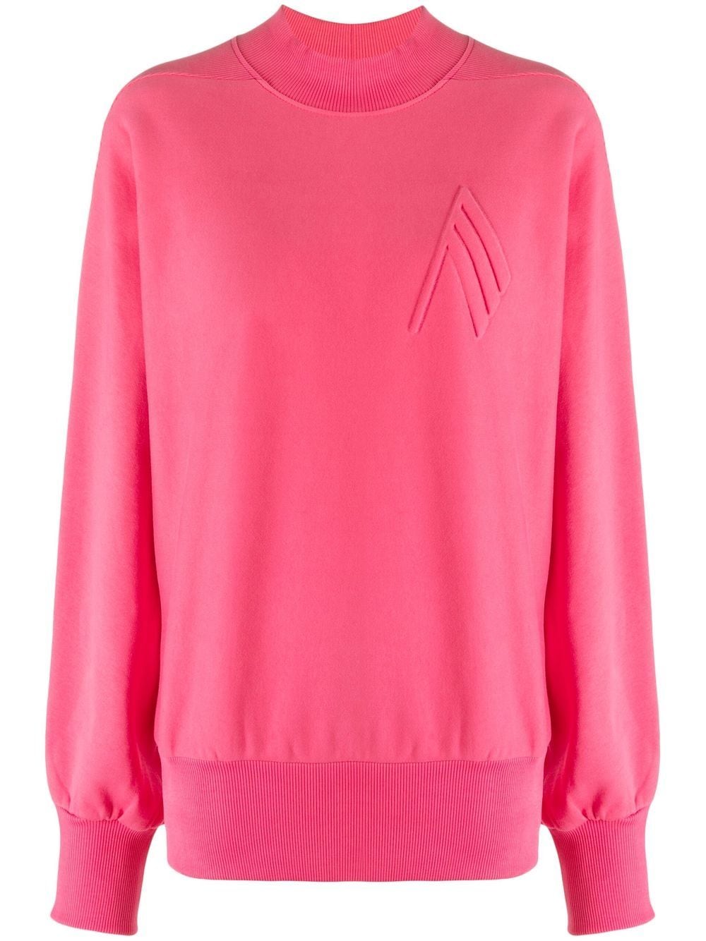 The Attico embroidered-motif sweatshirt - Pink von The Attico