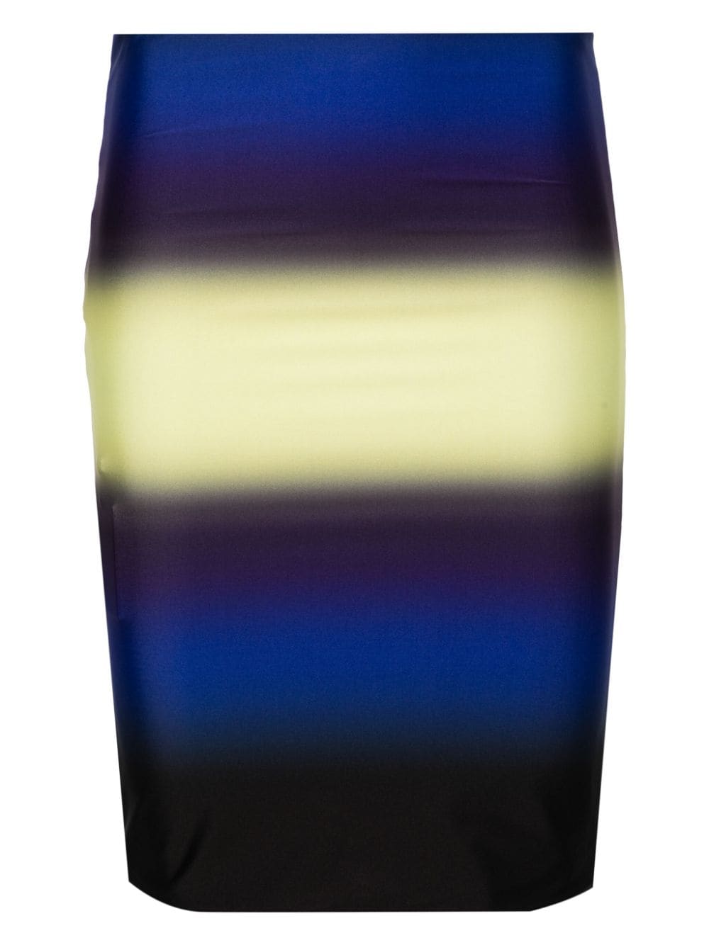 The Attico gradient-effect swim skirt - Blue von The Attico