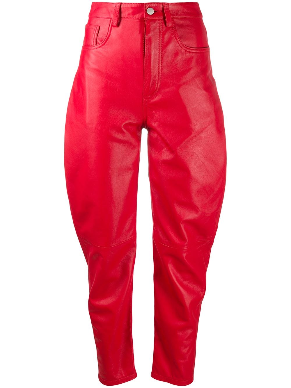 The Attico high-waisted tapered trousers von The Attico