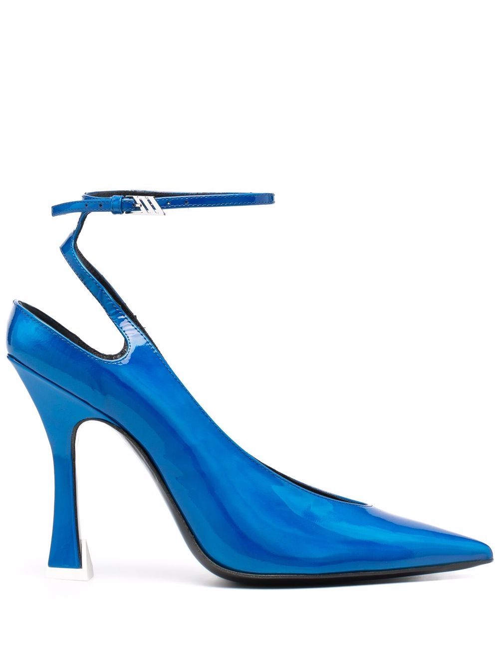 The Attico slingback pointed toe pumps - Blue von The Attico