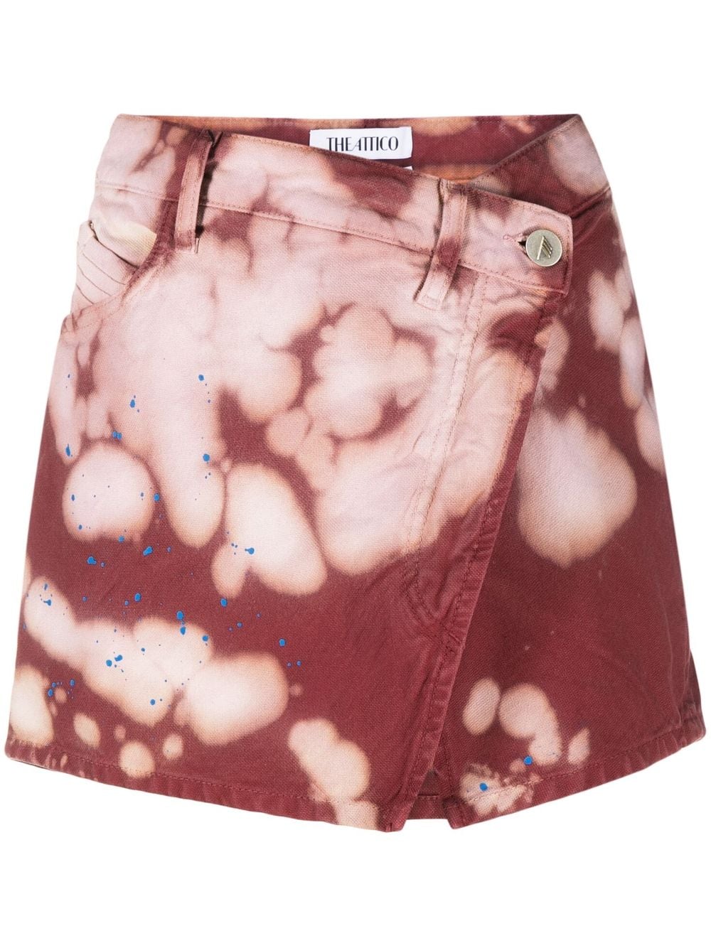 The Attico tie-dye miniskirt - Pink von The Attico