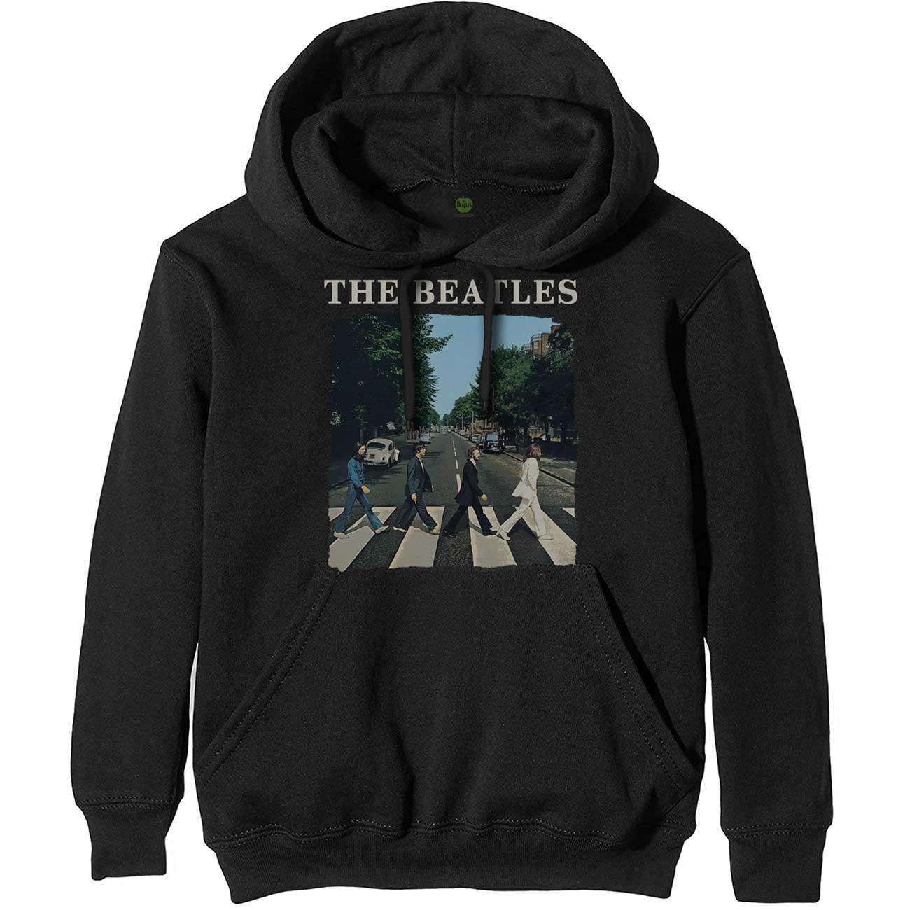 Abbey Road Hoodie Zum Überziehen Damen Schwarz L von The Beatles