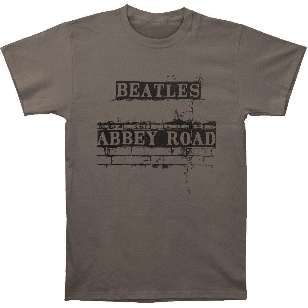 Abbey Road Sign Tshirt Damen Grau XL von The Beatles