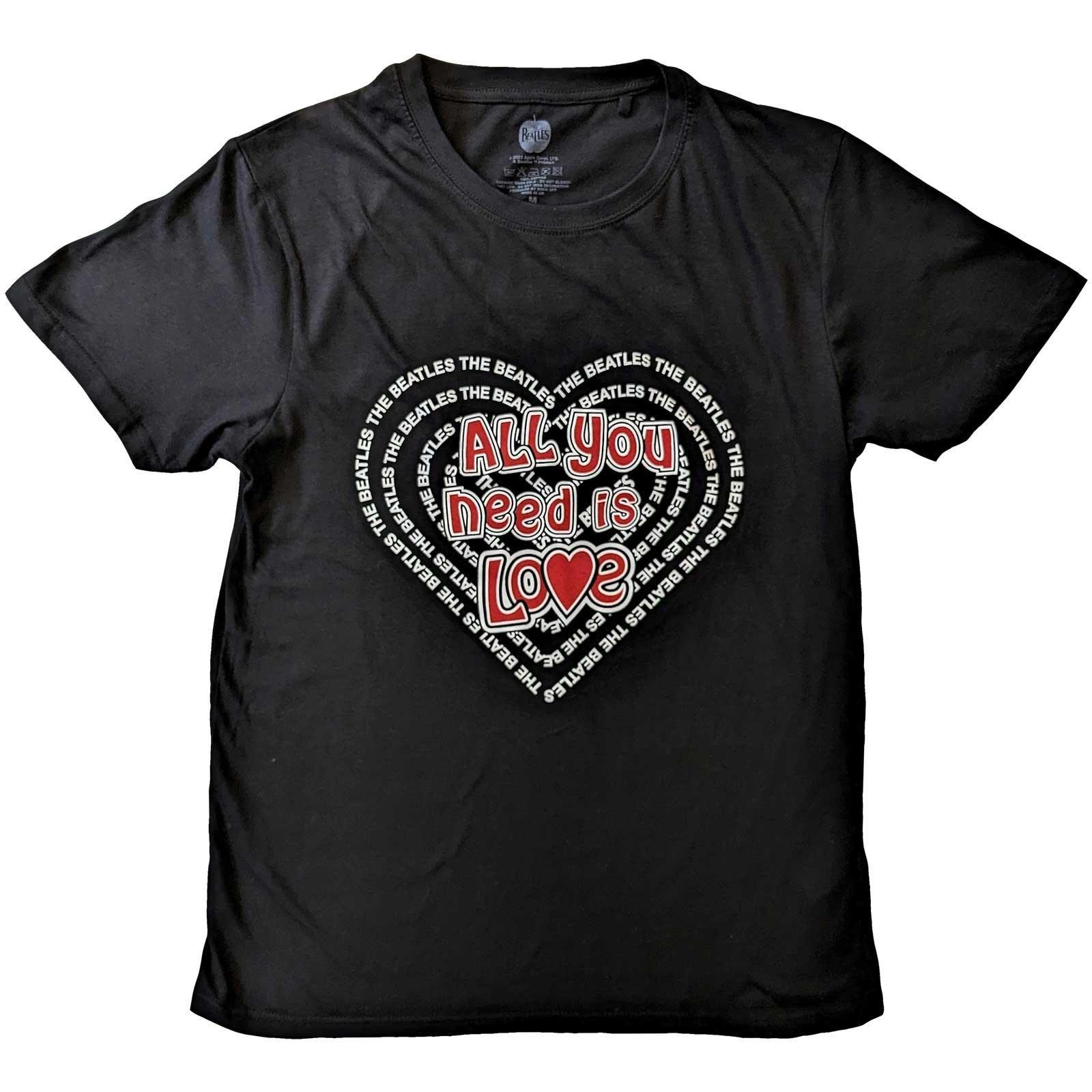 All You Need Is Love Tshirt Damen Schwarz XXL von The Beatles