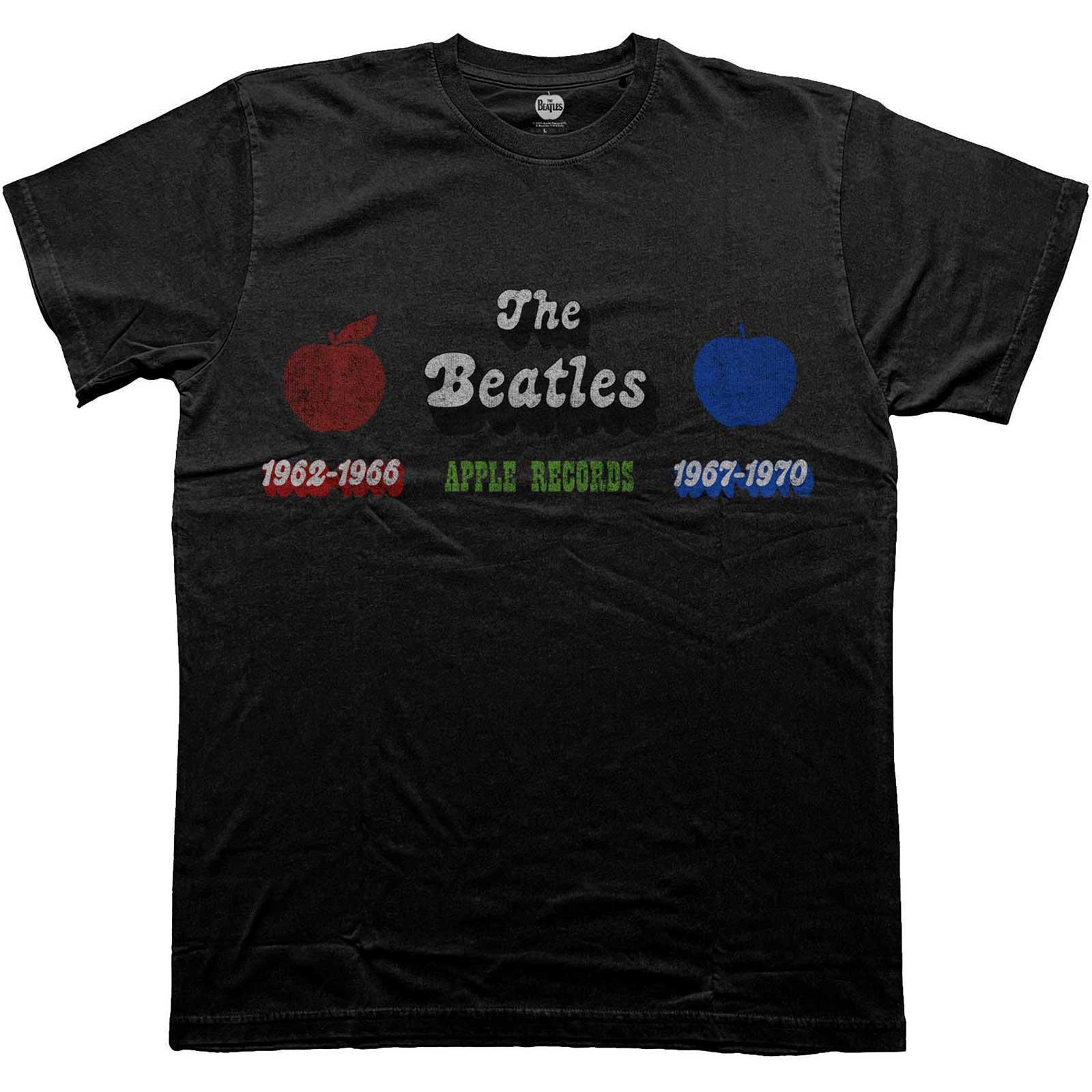 Apple Years Tshirt Damen Schwarz S von The Beatles