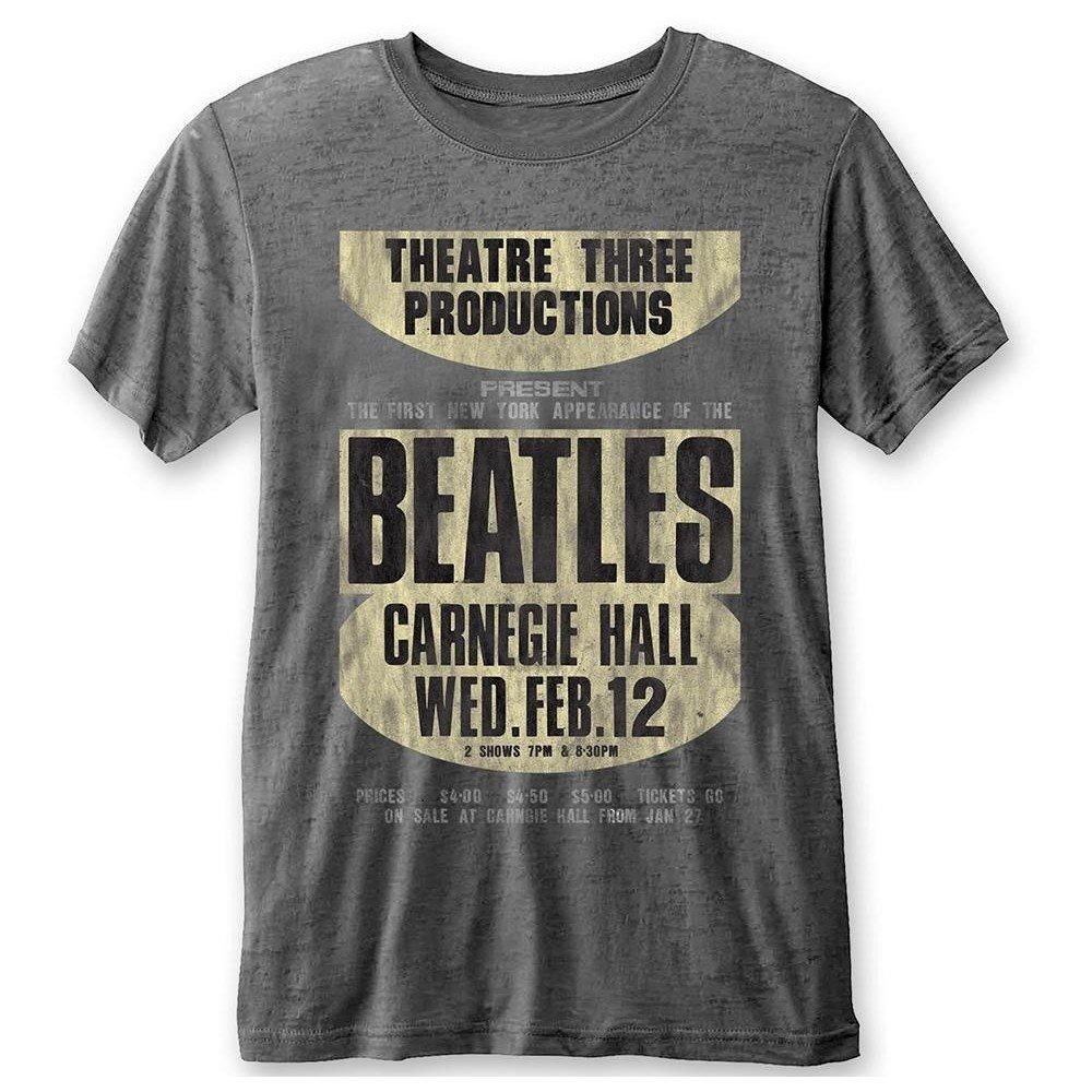 Carnegie Hall Tshirt Damen Grau XL von The Beatles