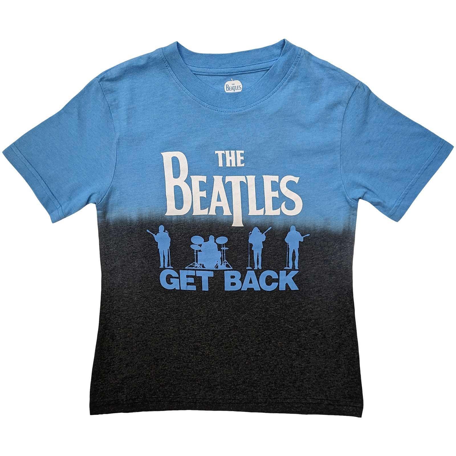 Get Back Tshirt Mädchen Blau 116 von The Beatles