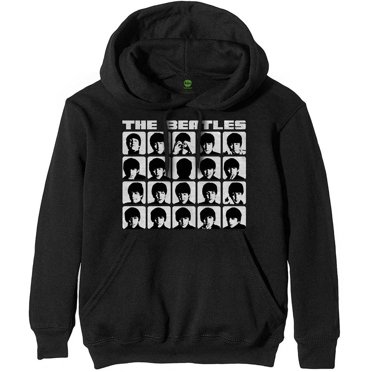 Hard Day’s Night Hoodie Zum Überziehen Damen Schwarz XL von The Beatles