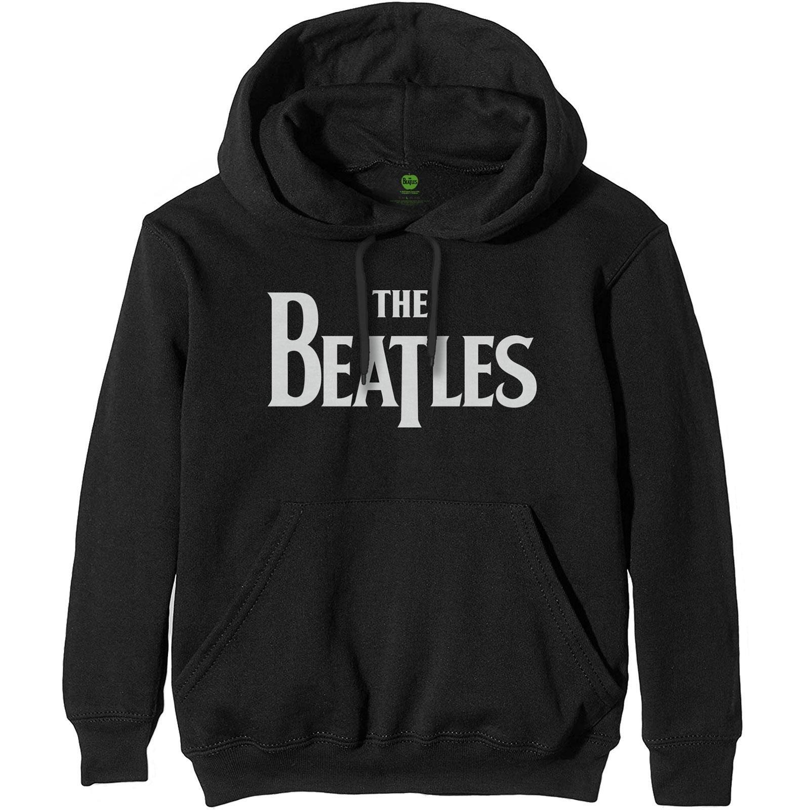 Hoodie Zum Überziehen Damen Schwarz L von The Beatles