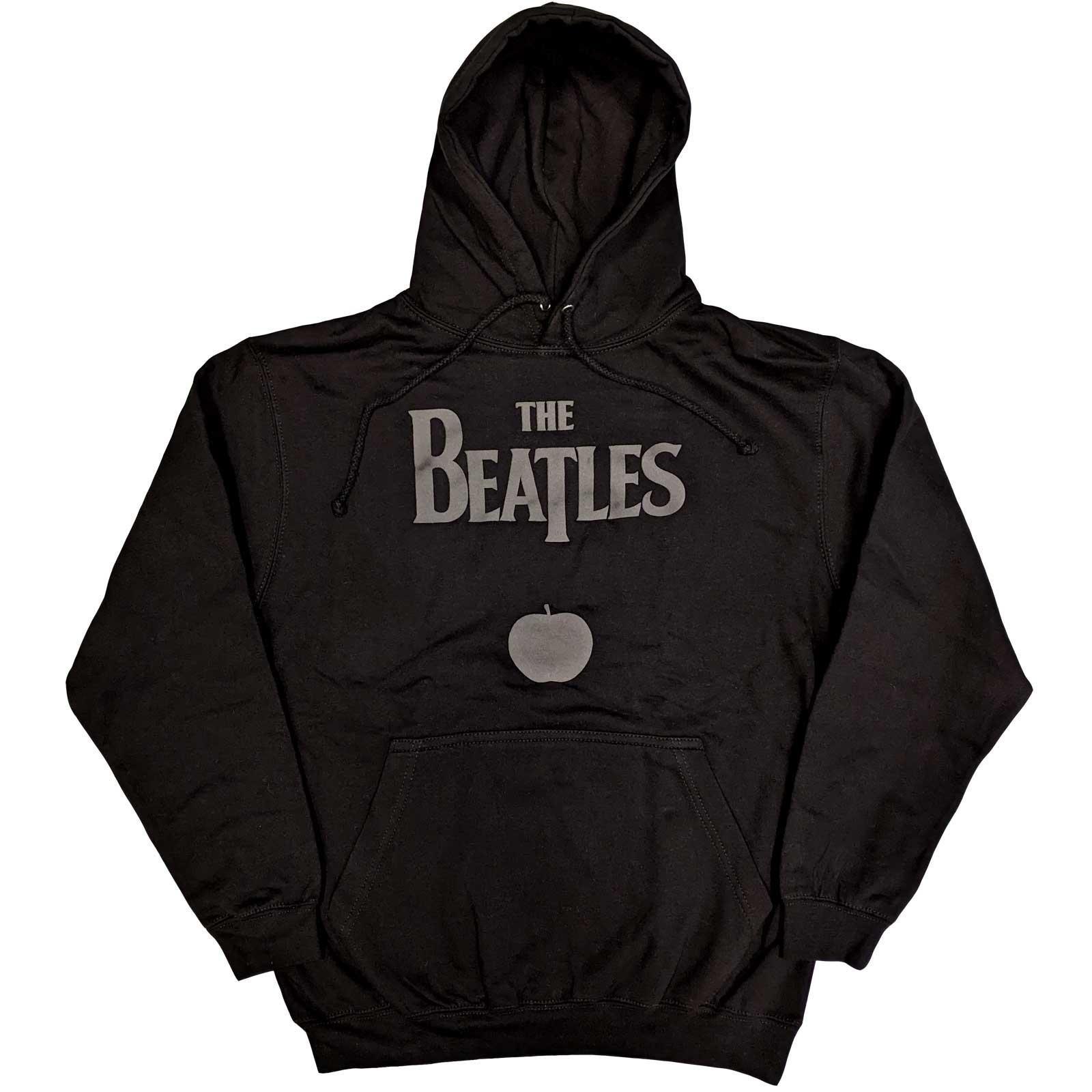 Hoodie Zum Überziehen Damen Schwarz M von The Beatles