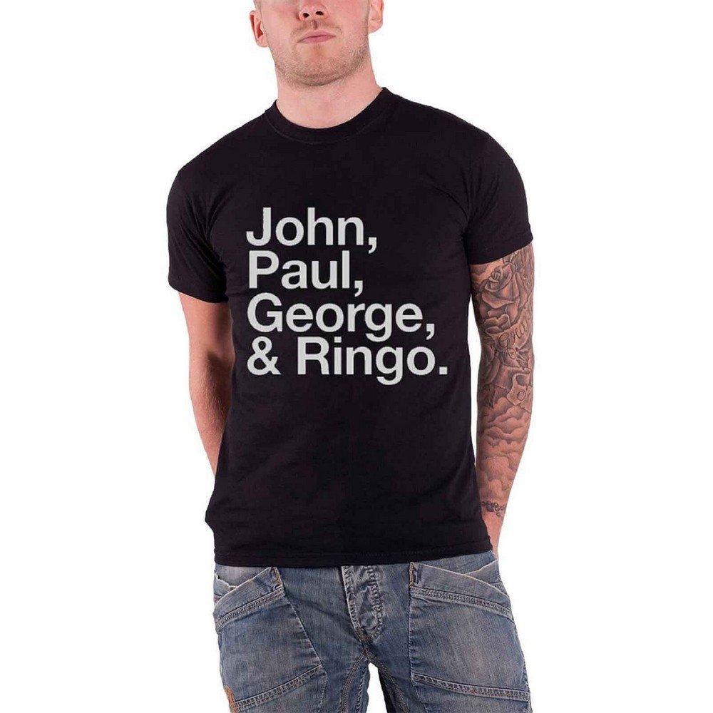 John Paul George & Ringo Tshirt Damen Schwarz M von The Beatles