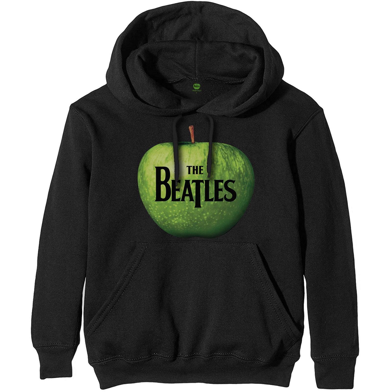 Kapuzenpullover Logo Damen Schwarz L von The Beatles