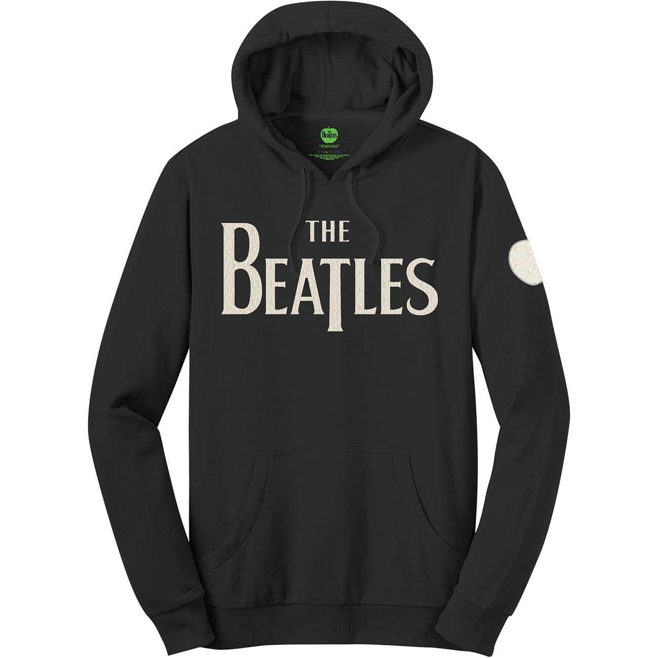 Kapuzenpullover Logo Damen Schwarz L von The Beatles