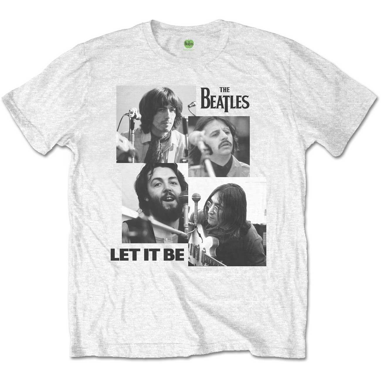 Let It Be Tshirt Damen Weiss L von The Beatles