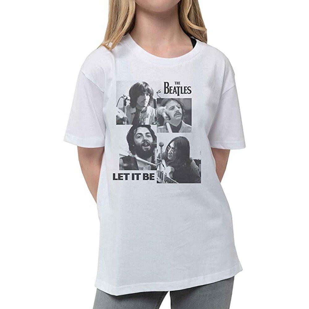Let It Be Tshirt Mädchen Weiss 92 von The Beatles