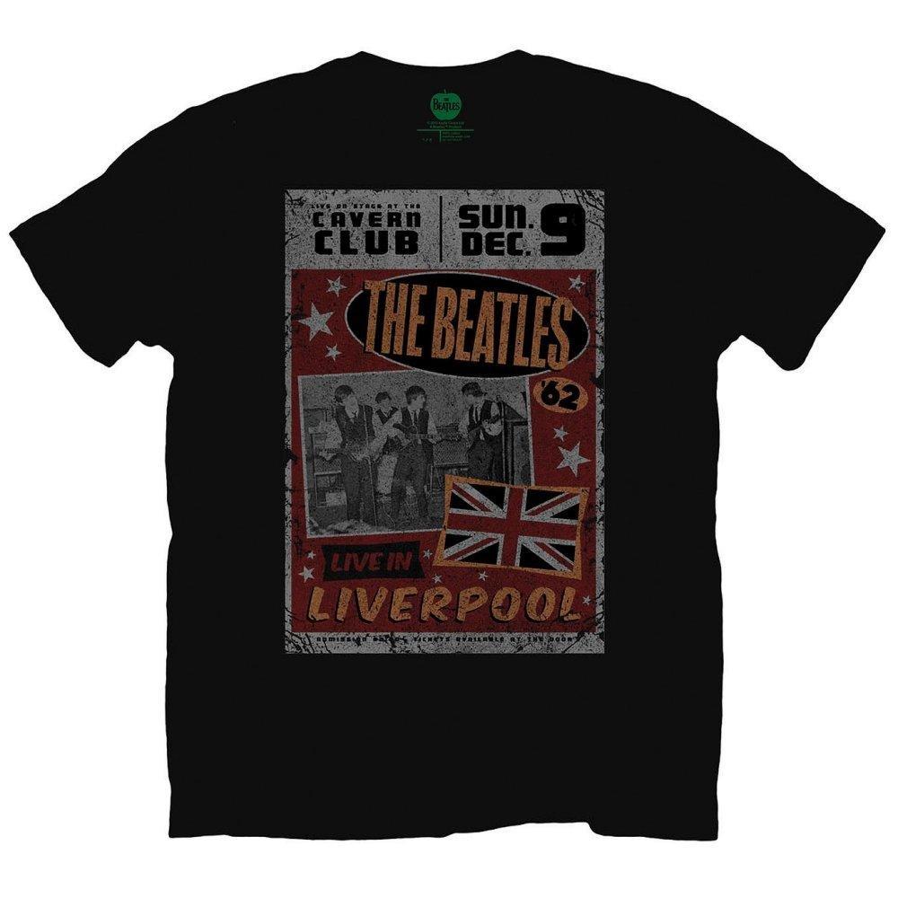 Live In Liverpool Tshirt Damen Schwarz L von The Beatles