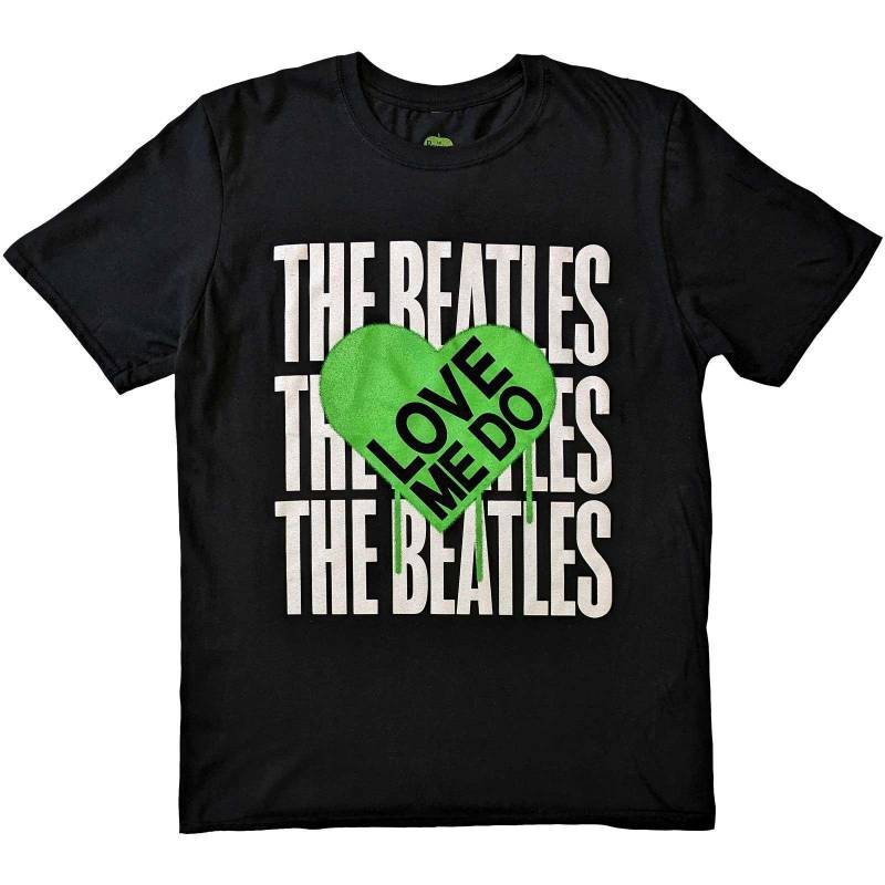 Love Me Do Tshirt Damen Schwarz XL von The Beatles