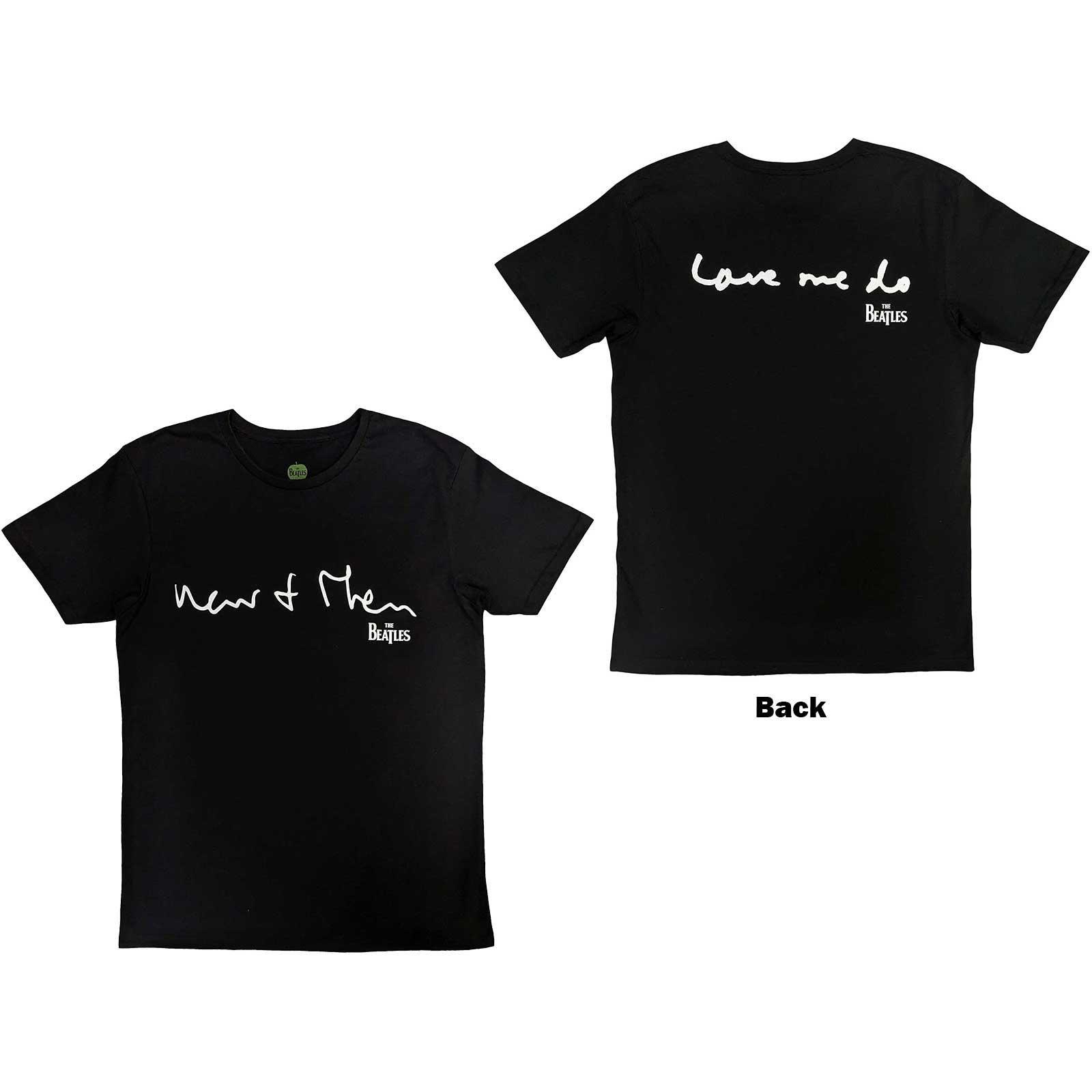 Now & Then Tshirt Damen Schwarz XXL von The Beatles