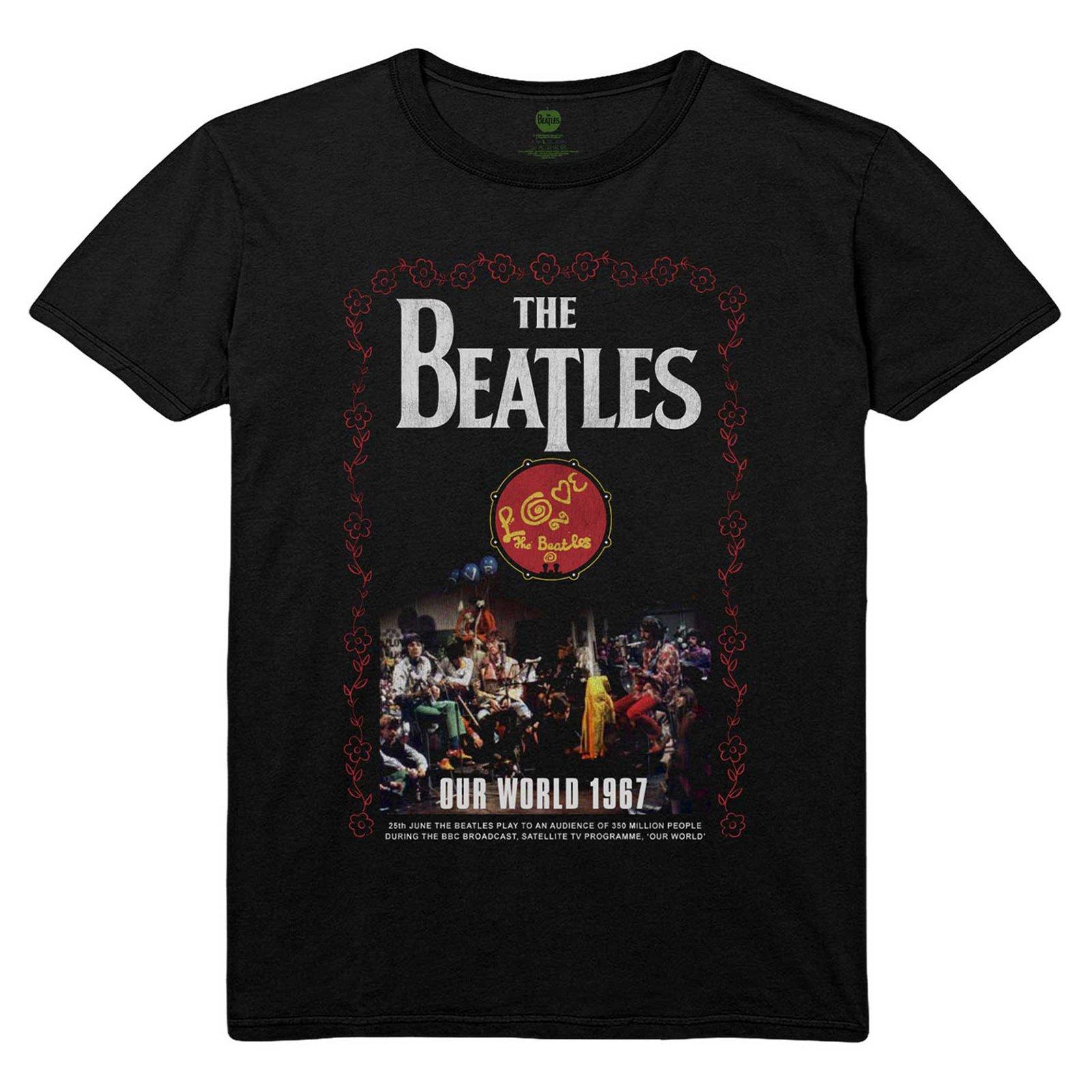 Our World 1967 Tshirt Damen Schwarz L von The Beatles