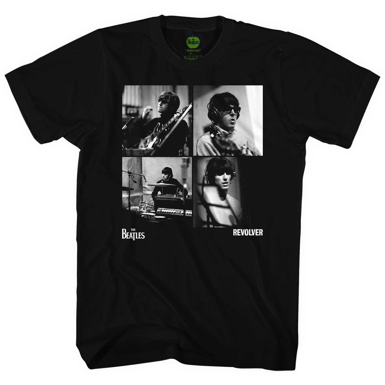 Revolver Tshirt Damen Schwarz M von The Beatles