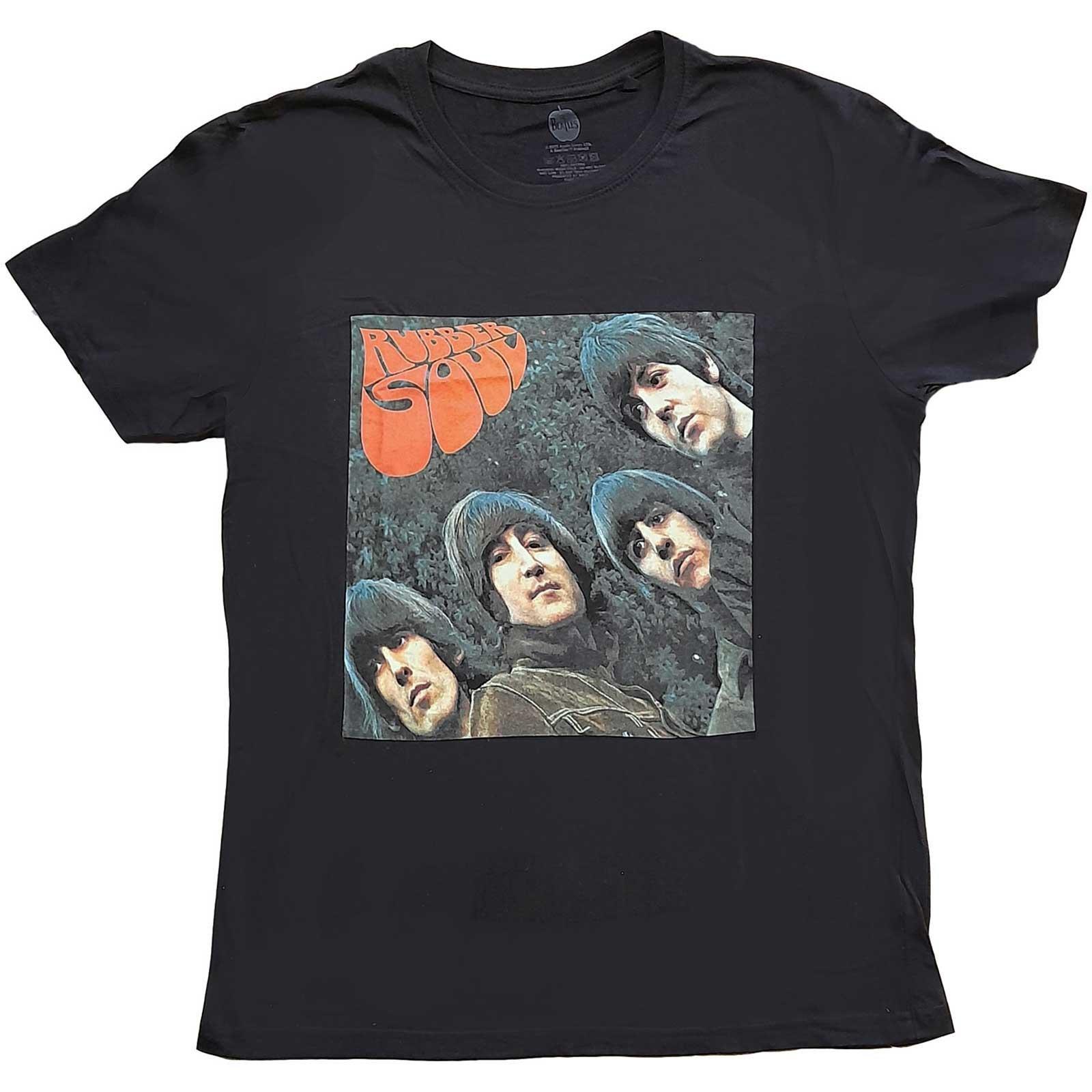 Rubber Soul Tshirt Damen Schwarz L von The Beatles