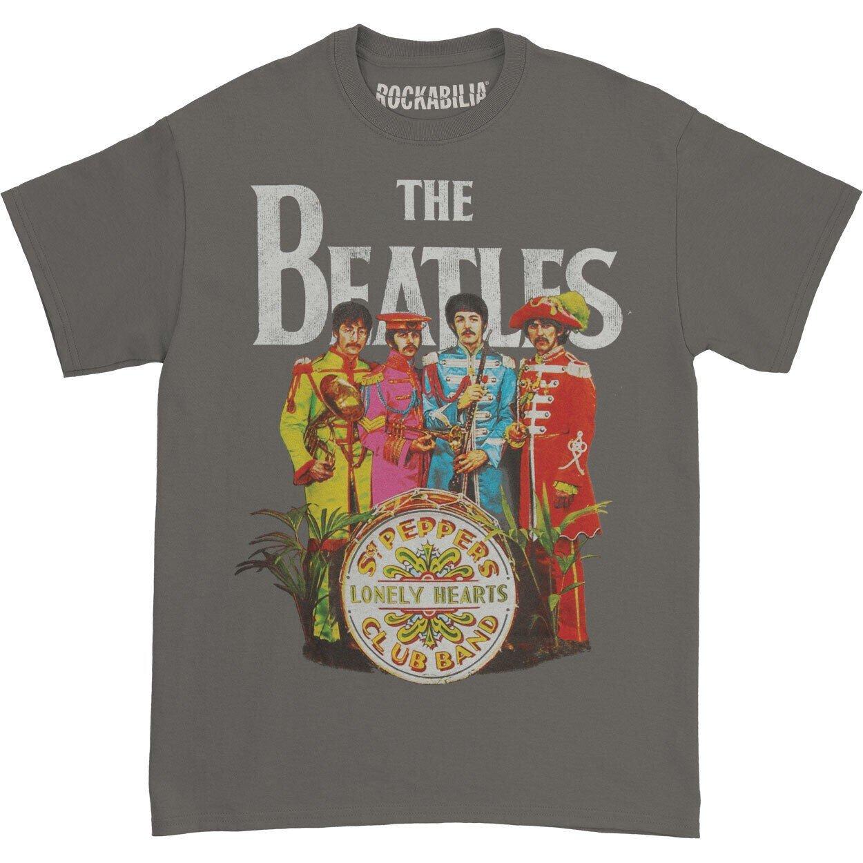 Sgt Pepper Tshirt Damen Grau L von The Beatles