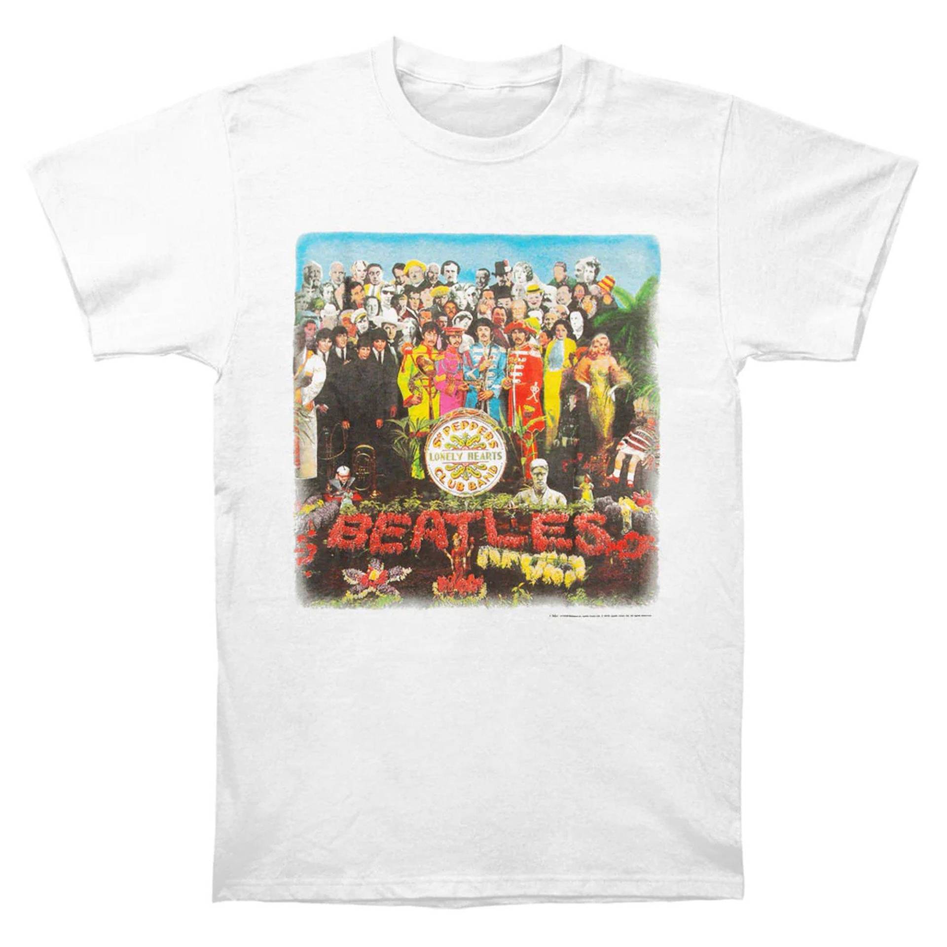 Sgt Pepper Tshirt Damen Weiss XL von The Beatles